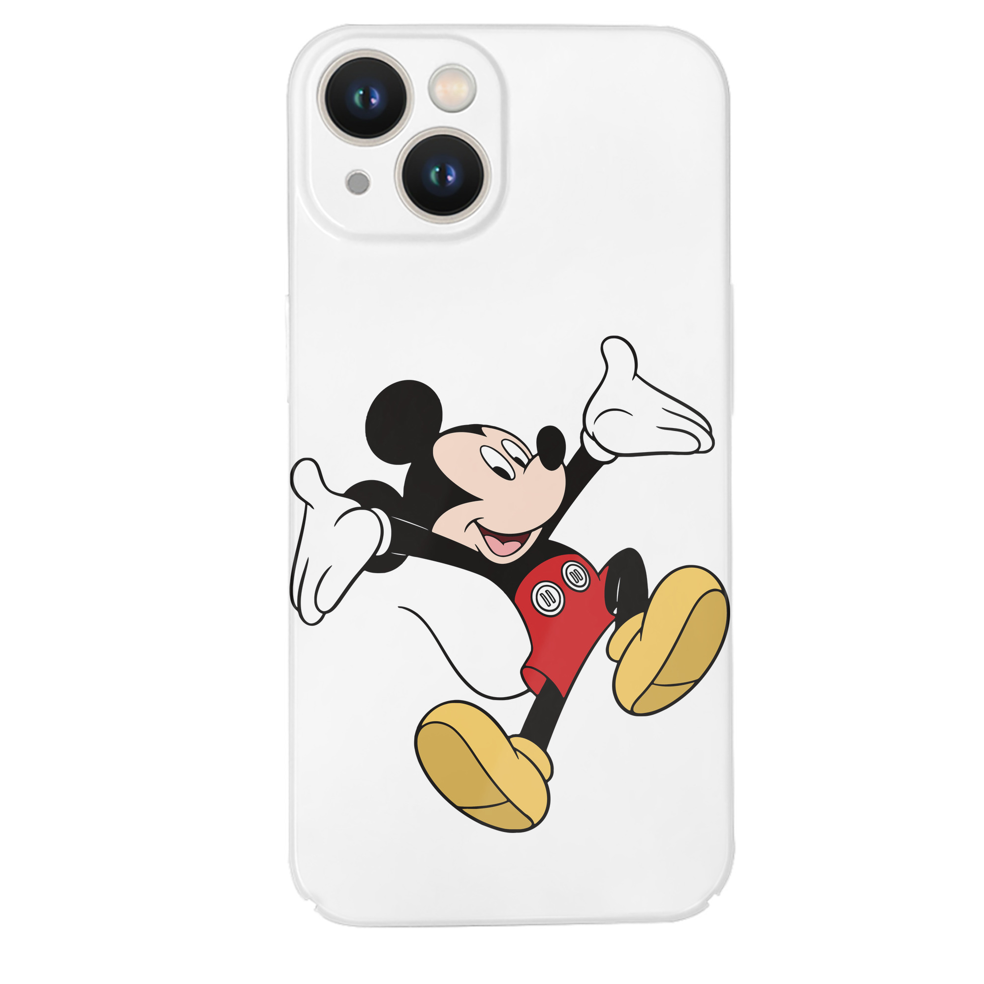 （画像用） ミッキーマウス Mickey Mouse 【iPhone 14シリーズ対応】ハードケース